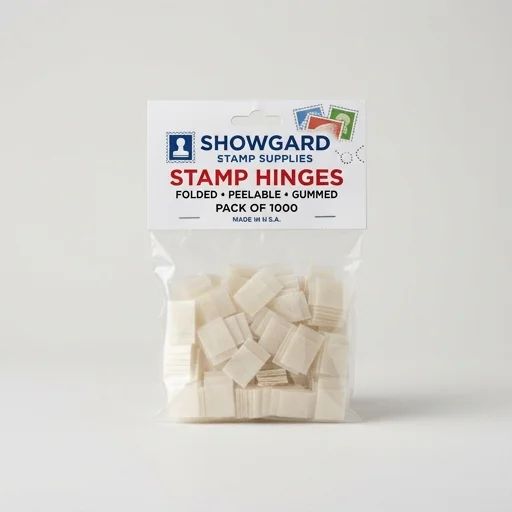 Showgard Stamp Hinges (Pack of 1000)