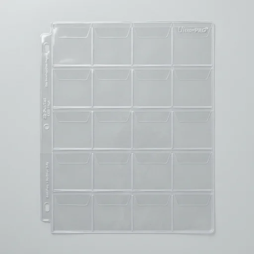 Ultra Pro Coin Collecting Pages (20-Pocket)