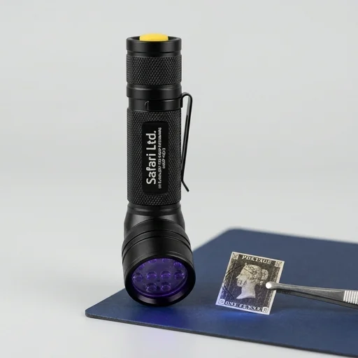 Safari Ltd UV Flashlight for Stamp Watermarks